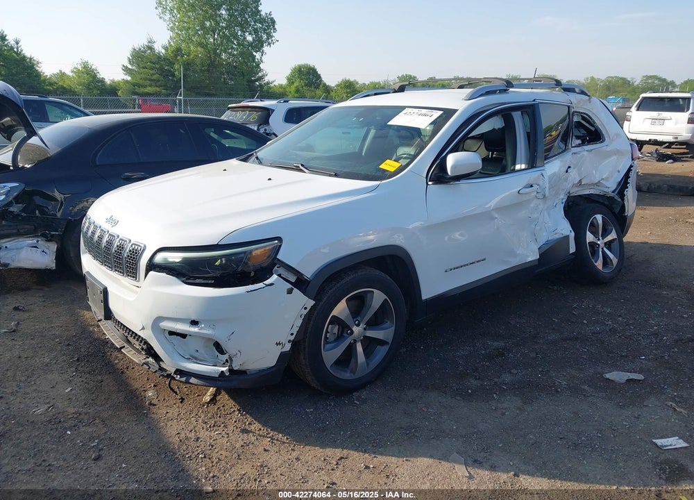 2019 JEEP CHEROKEE LIMITED FWD VIN: 1C4PJLDX9KD110531