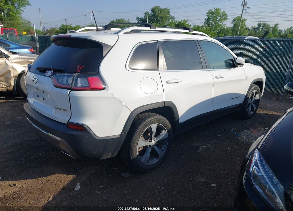 2019 JEEP CHEROKEE LIMITED FWD VIN: 1C4PJLDX9KD110531