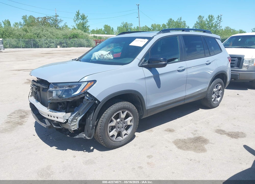 2022 HONDA PASSPORT VIN: 5FNYF8H6XNB023013