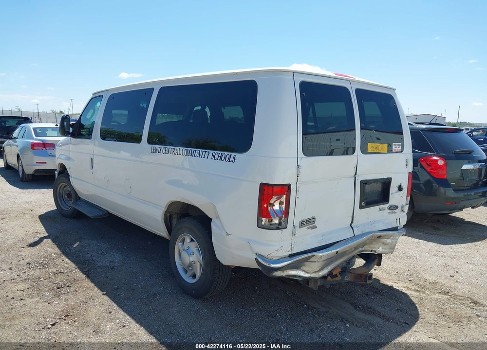 2013 FORD E-150 XLT VIN: 1FMNE1BLXDDB29636