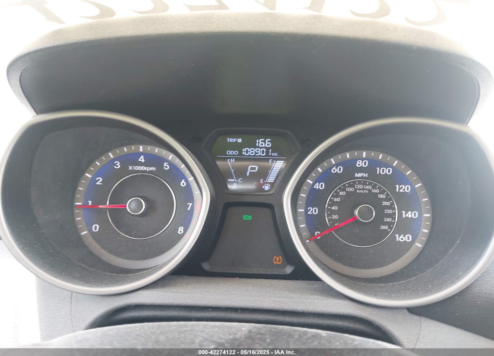 2013 HYUNDAI ELANTRA VIN: KMHDH4AE0DU929577