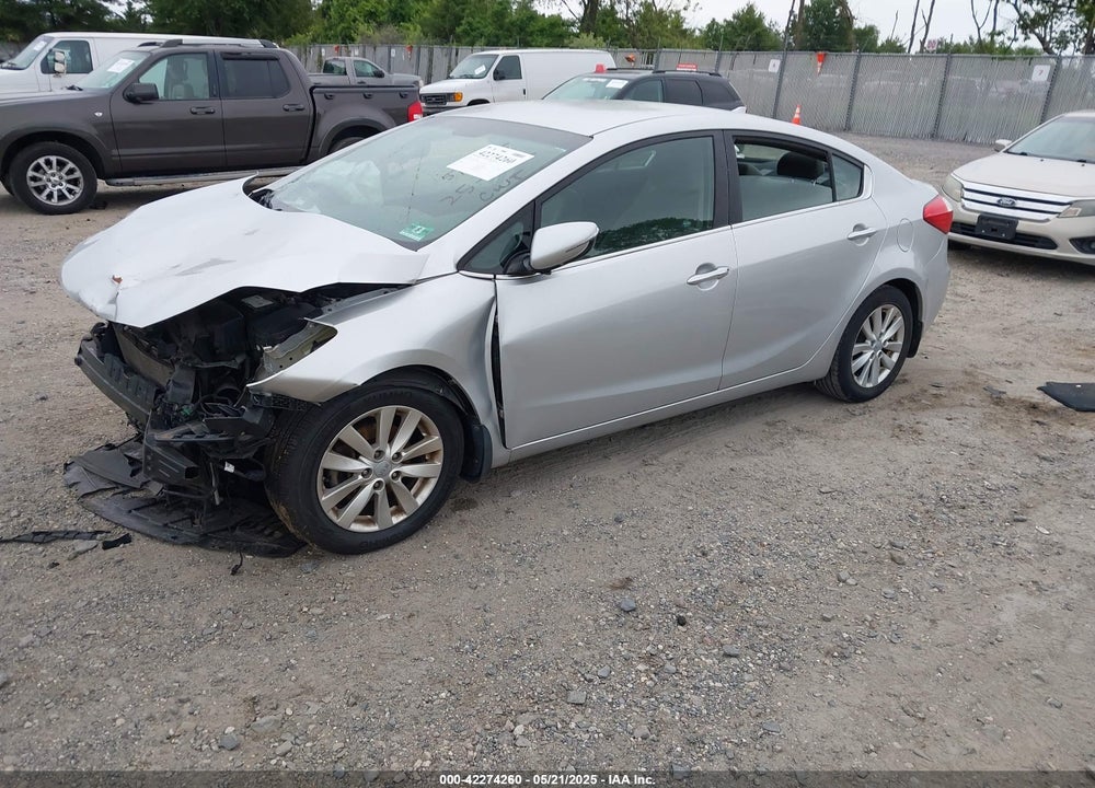 2015 KIA FORTE EX VIN: KNAFX4A87F5266531