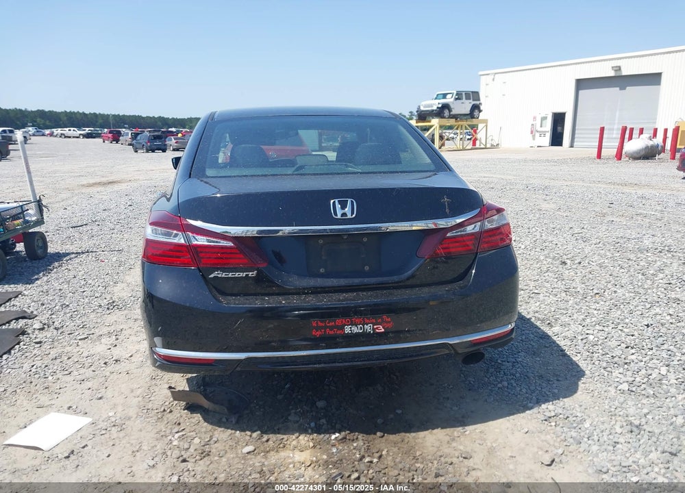 2016 HONDA ACCORD VIN: 1HGCR2F30GA101089