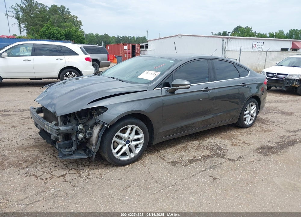 2016 FORD FUSION SE VIN: 3FA6P0H77GR367727