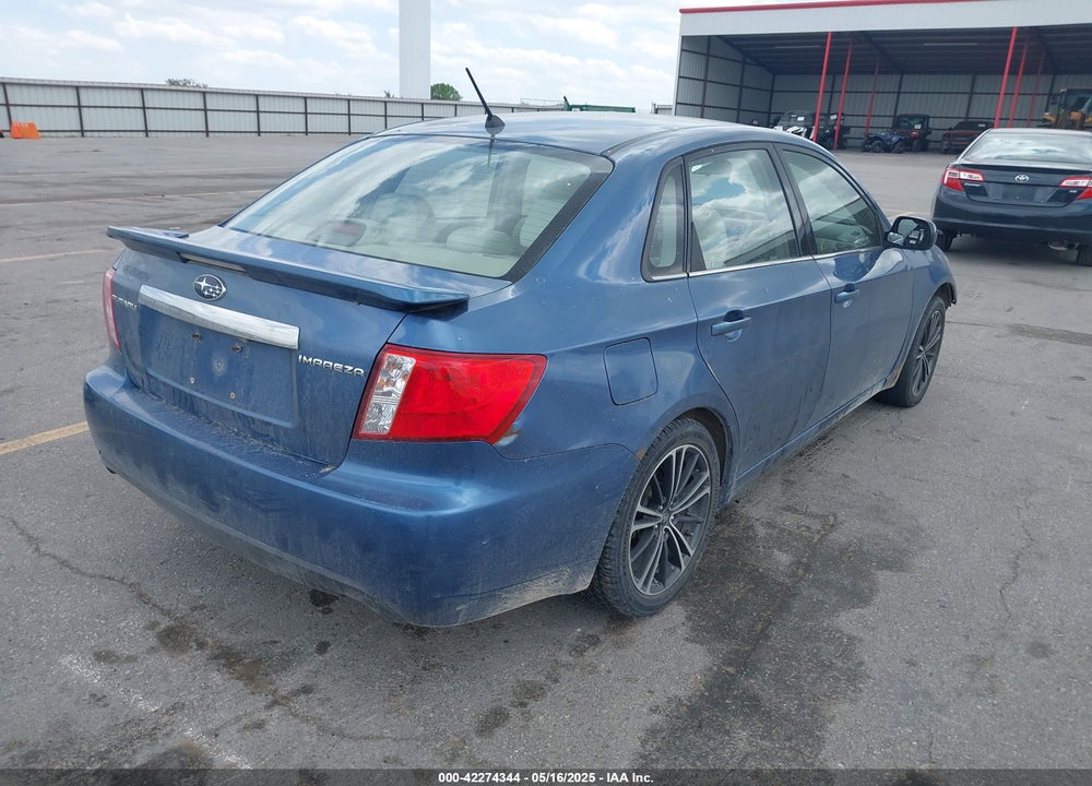 2009 SUBARU IMPREZA 2.5I VIN: JF1GE61689H510171