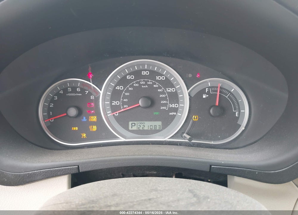 2009 SUBARU IMPREZA 2.5I VIN: JF1GE61689H510171