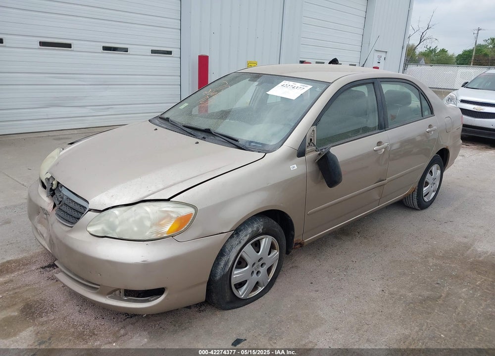 2005 TOYOTA COROLLA LE VIN: 1NXBR32E65Z471669
