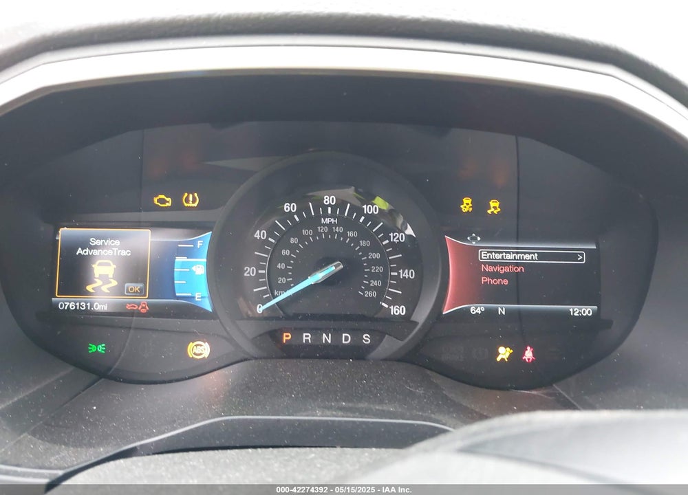 2016 FORD EDGE SEL VIN: 2FMPK4J8XGBC48801