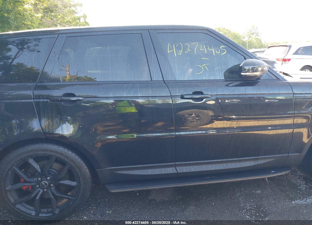 2015 LAND ROVER RANGE ROVER SPORT VIN: SALWR2TF5FA613433