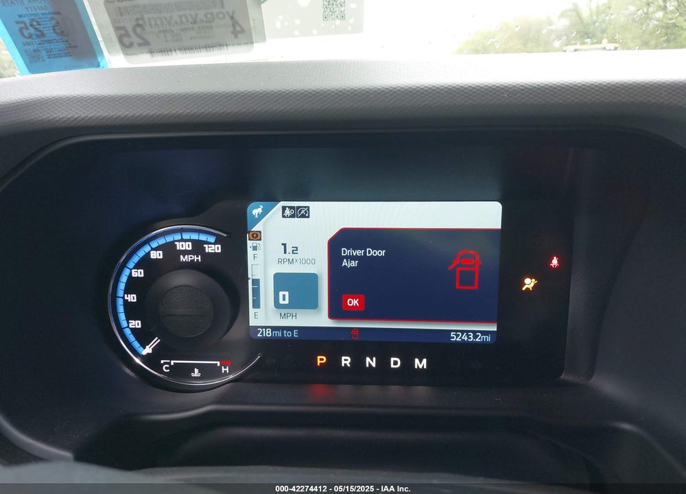 2023 FORD BRONCO VIN: 1FMDE5CH6PLC11404