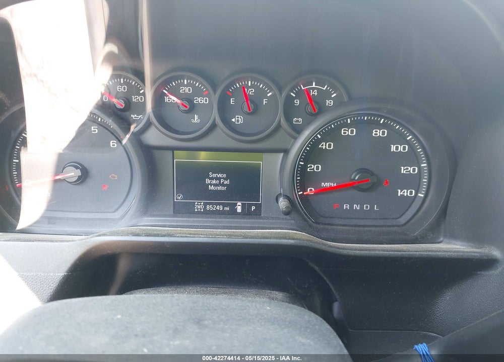 2020 CHEVROLET SILVERADO 1500 VIN: 3GCNYAEFXLG154197