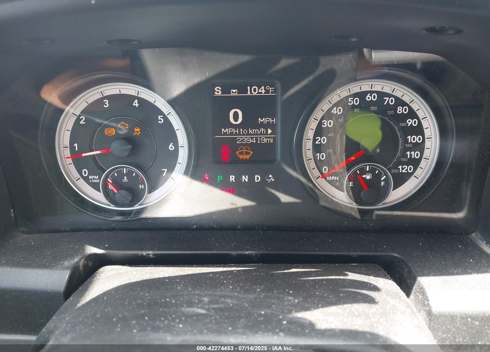 2014 RAM 1500 VIN: 1C6RR7LTXES181767