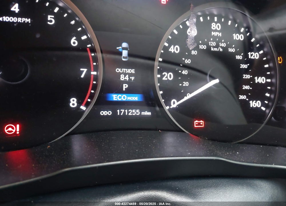 2015 LEXUS ES350 VIN: JTHBK1GG2F2196529