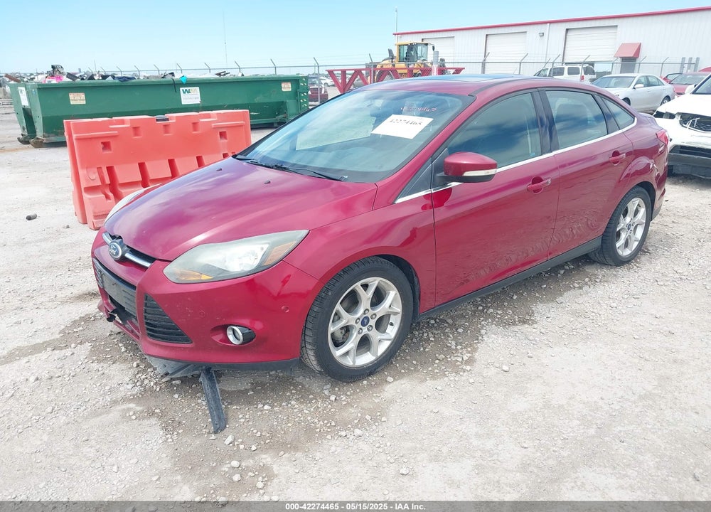 2013 FORD FOCUS TITANIUM VIN: 1FADP3J25DL245384