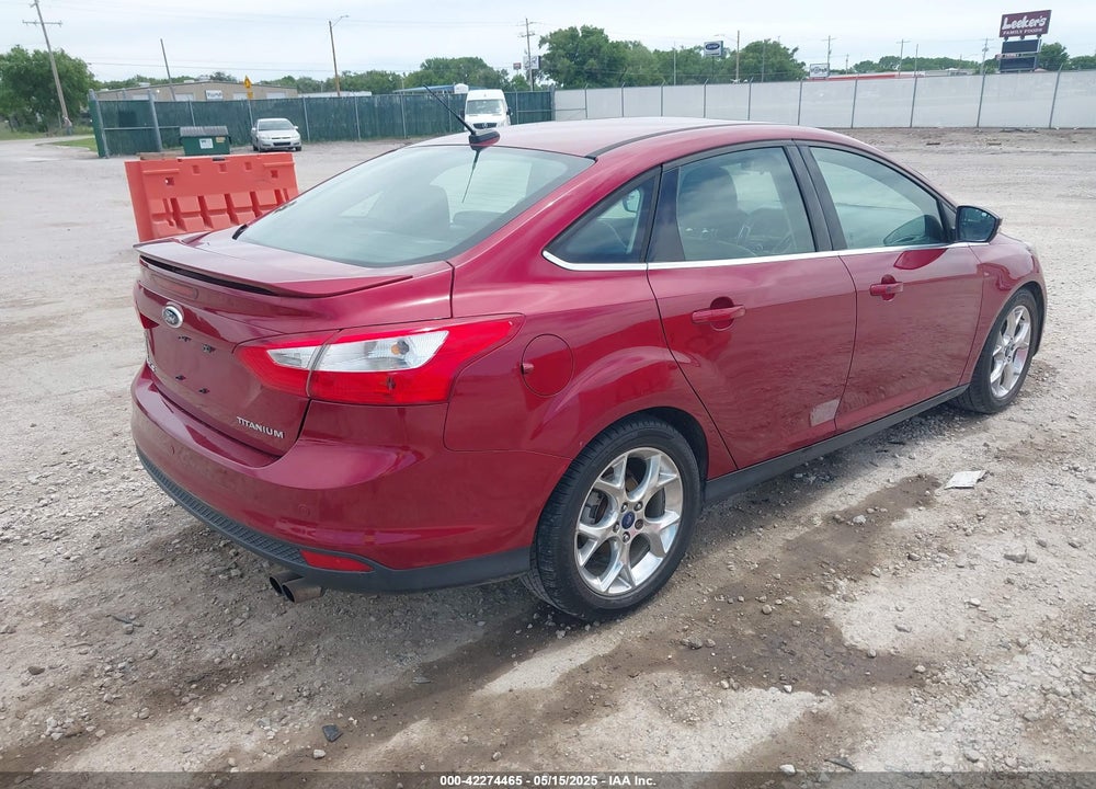 2013 FORD FOCUS TITANIUM VIN: 1FADP3J25DL245384