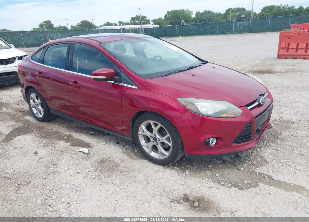 2013 FORD FOCUS TITANIUM VIN: 1FADP3J25DL245384