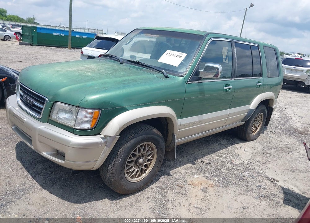 1998 ISUZU TROOPER S VIN: JACDJ58X0W7908301