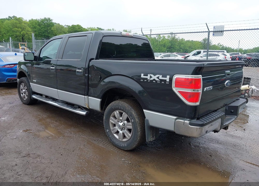 2012 FORD F-150 VIN: 1FTFW1ET1CFA91539