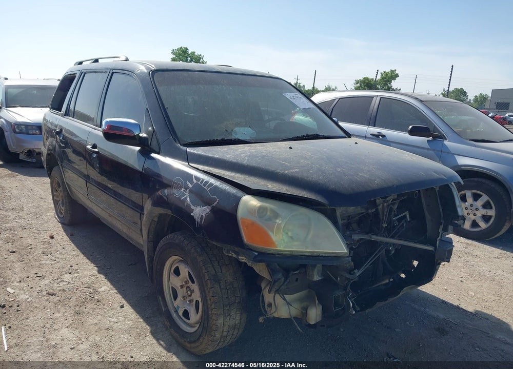 2004 HONDA PILOT EX-L VIN: 2HKYF186X4H526158