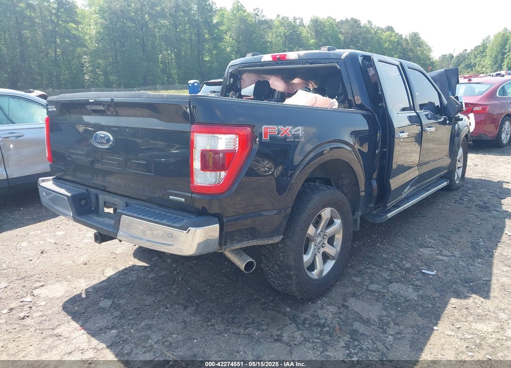 2022 FORD F-150 LARIAT VIN: 1FTFW1E83NFC07919