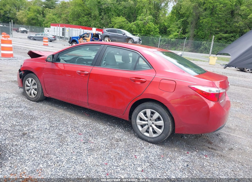2015 TOYOTA COROLLA VIN: 2T1BURHEXFC301228