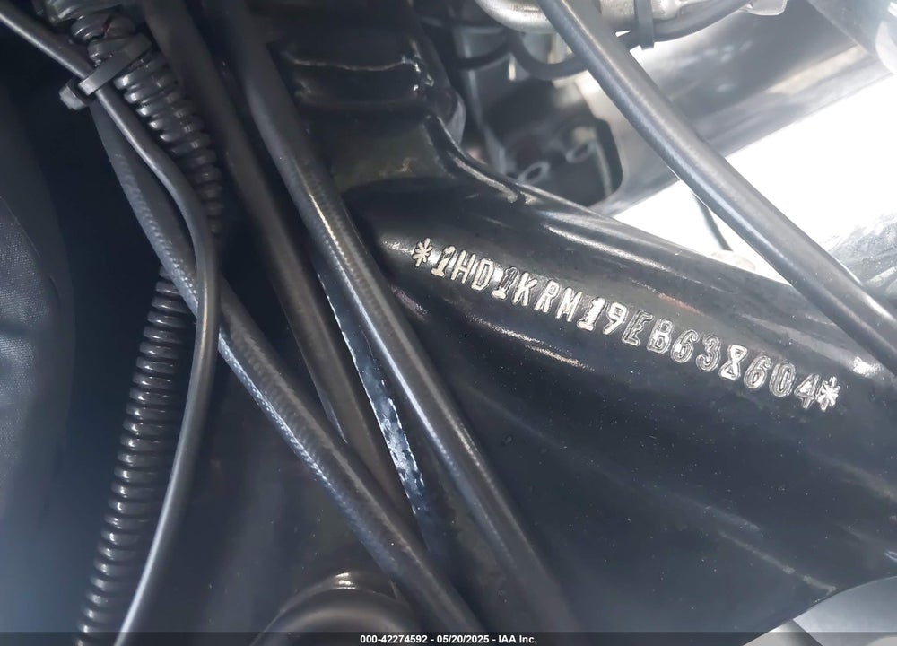 2014 HARLEY-DAVIDSON FLHXS STREET GLIDE SPECIAL VIN: 1HD1KRM19EB638604