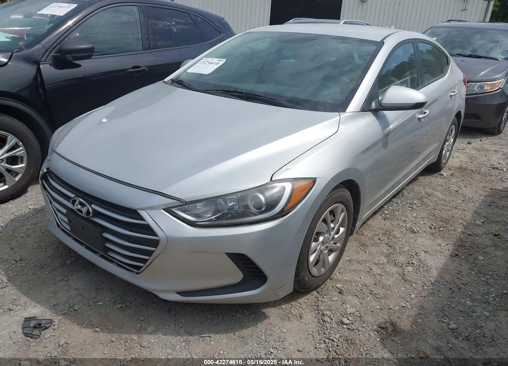 2017 HYUNDAI ELANTRA VIN: 5NPD74LF1HH175974
