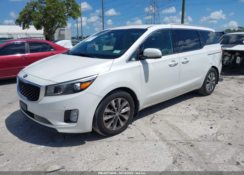 2016 KIA SEDONA SX VIN: KNDMC5C14G6147472
