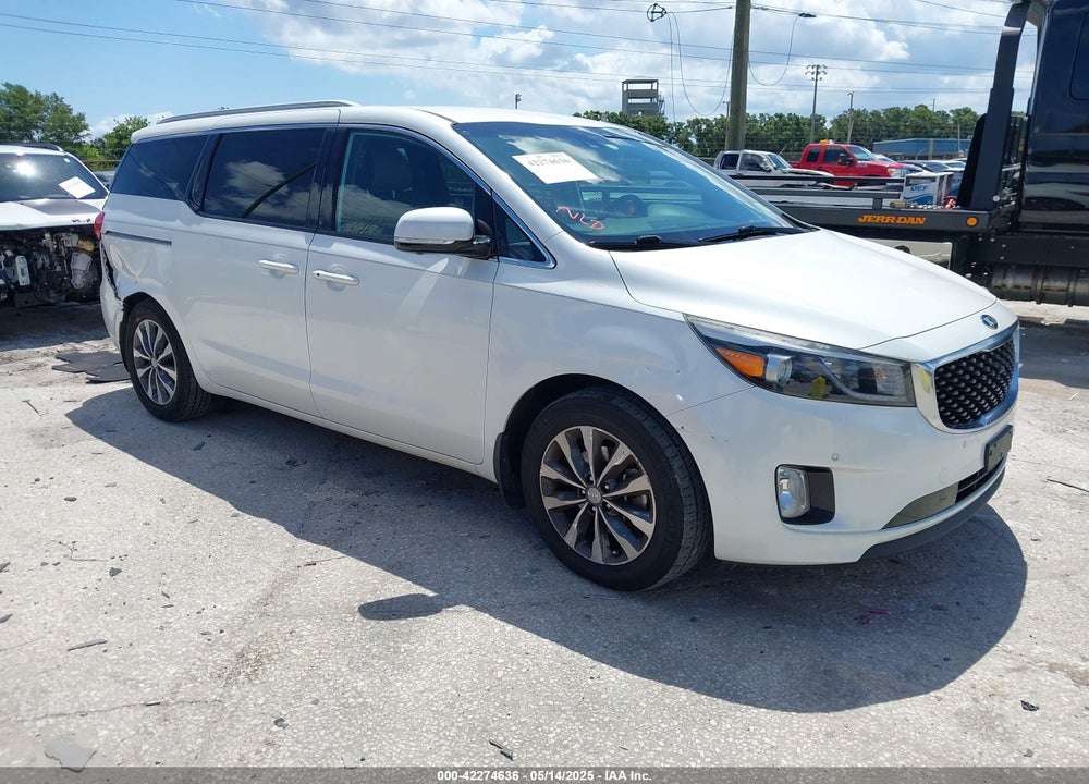 2016 KIA SEDONA SX VIN: KNDMC5C14G6147472