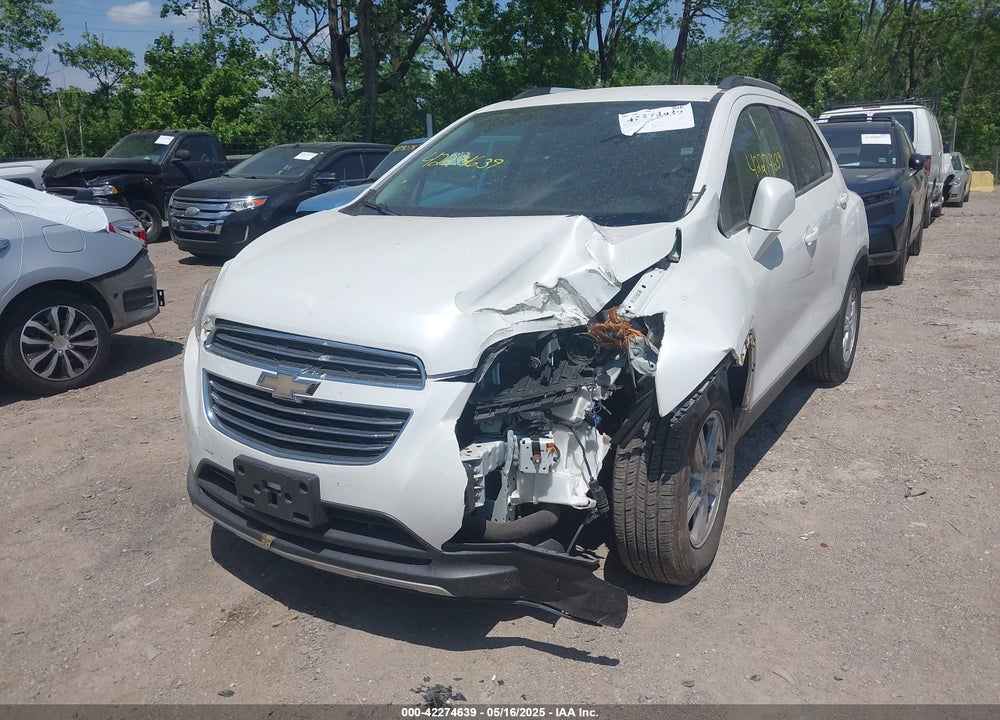 2016 CHEVROLET TRAX VIN: KL7CJLSB1GB653300