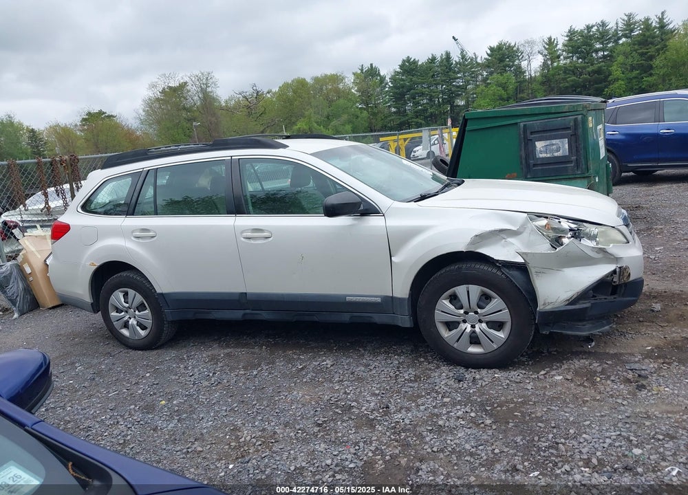 2011 SUBARU OUTBACK VIN: 4S4BRBAC6B1407090