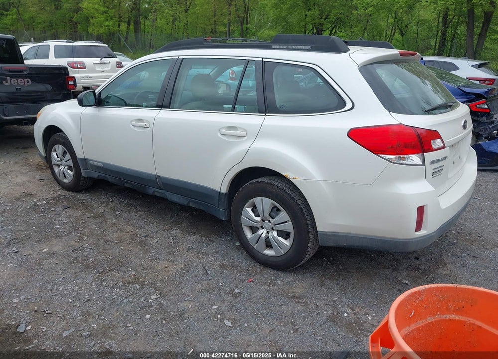 2011 SUBARU OUTBACK VIN: 4S4BRBAC6B1407090