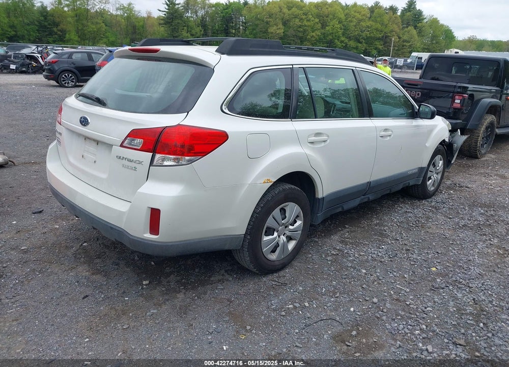 2011 SUBARU OUTBACK VIN: 4S4BRBAC6B1407090