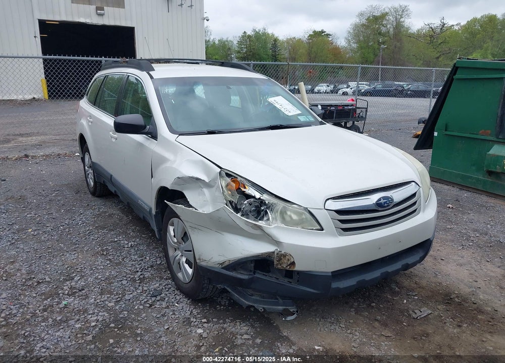2011 SUBARU OUTBACK VIN: 4S4BRBAC6B1407090