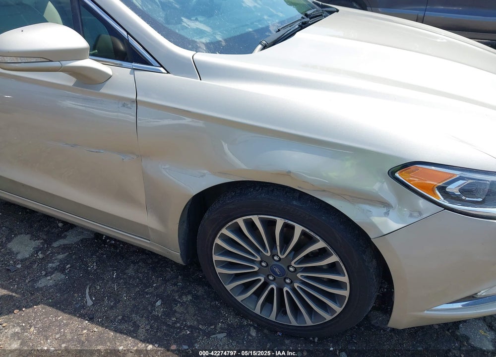 2017 FORD FUSION SE VIN: 3FA6P0HDXHR240090
