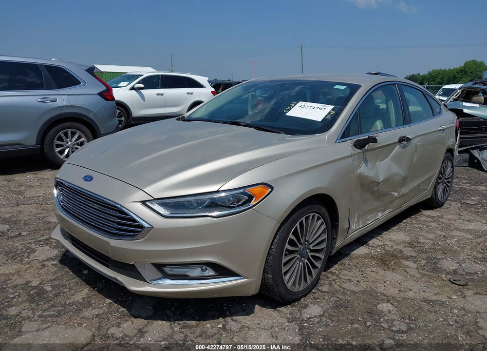 2017 FORD FUSION SE VIN: 3FA6P0HDXHR240090