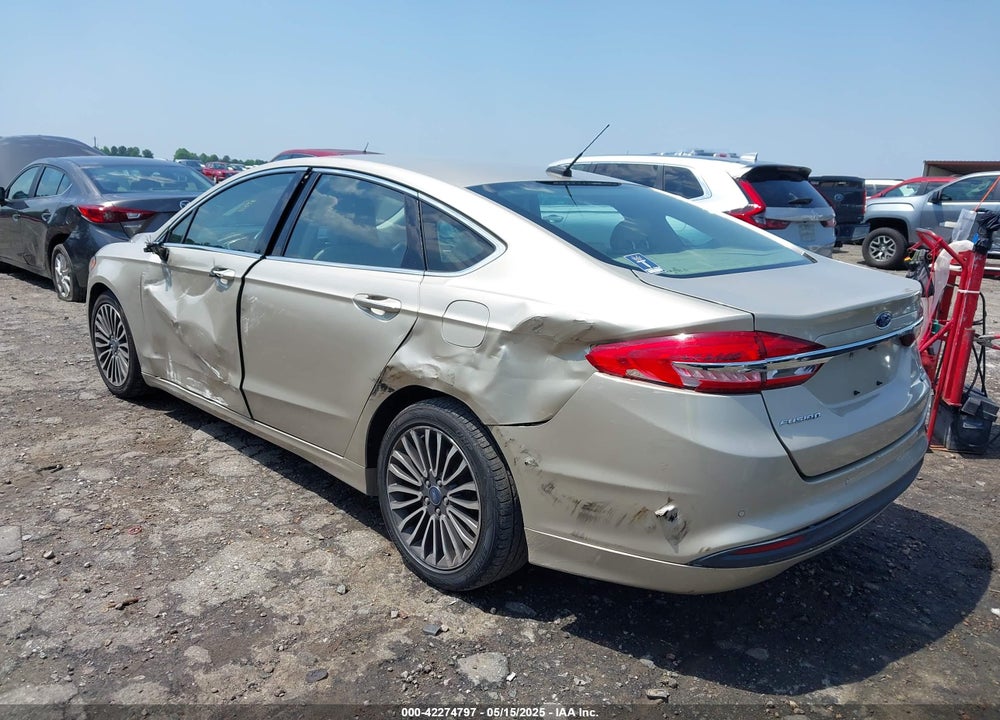 2017 FORD FUSION SE VIN: 3FA6P0HDXHR240090