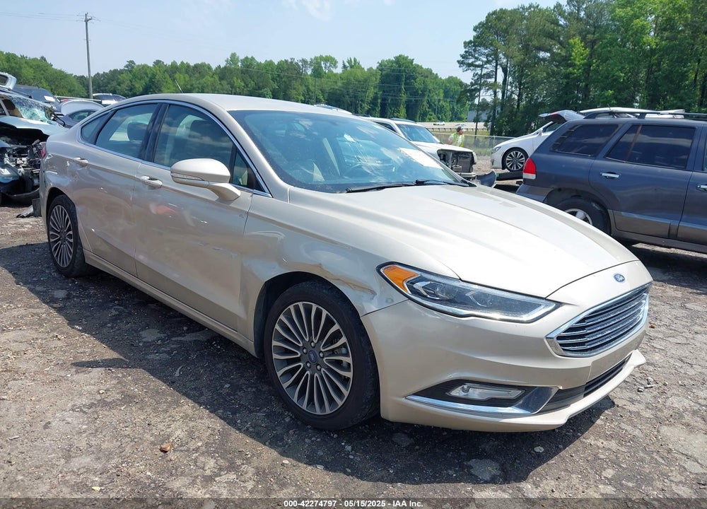 2017 FORD FUSION SE VIN: 3FA6P0HDXHR240090