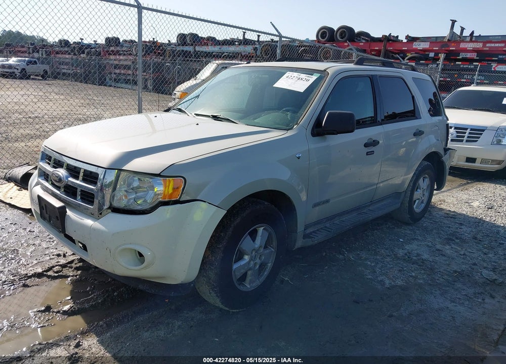 2008 FORD ESCAPE XLT VIN: 1FMCU93198KE69299