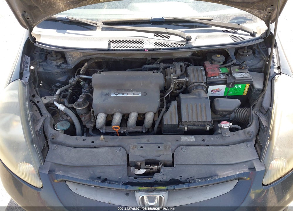 2007 HONDA FIT VIN: JHMGD38607S021022