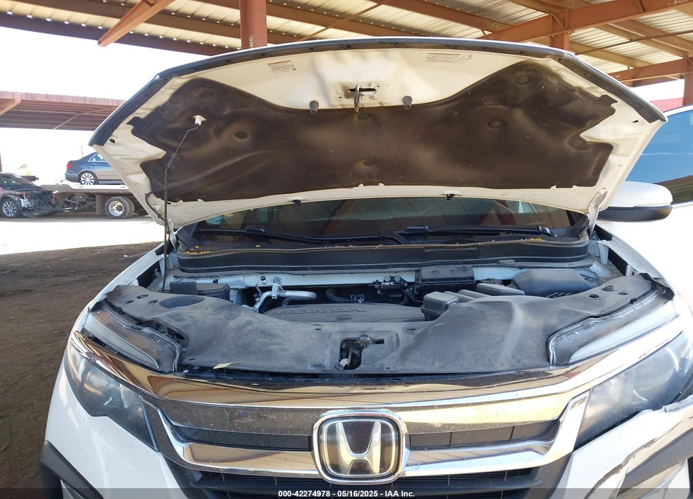 2021 HONDA PILOT AWD EX VIN: 5FNYF6H39MB075483