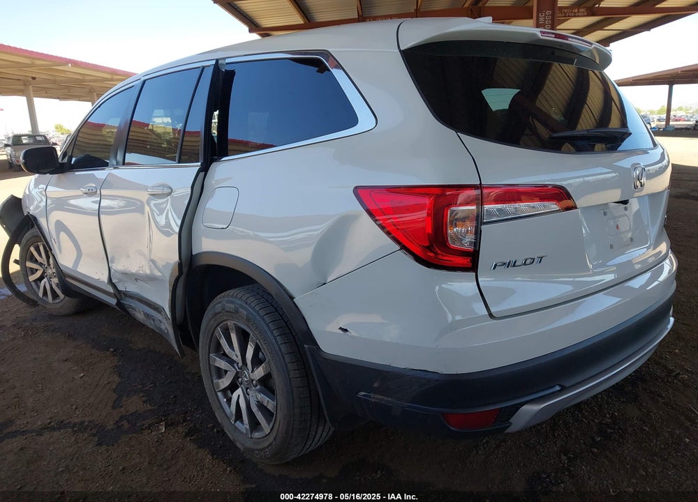 2021 HONDA PILOT AWD EX VIN: 5FNYF6H39MB075483