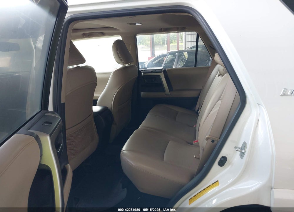 2012 TOYOTA 4RUNNER VIN: JTEBU5JRXC5108653