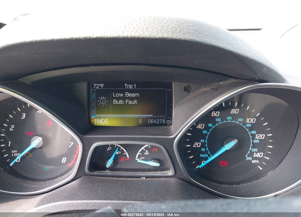 2016 FORD ESCAPE VIN: 1FMCU9G91GUB91291