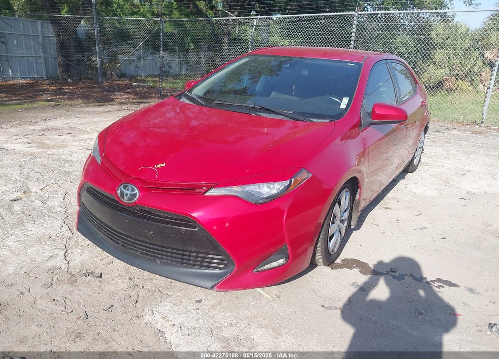 2017 TOYOTA COROLLA LE VIN: 2T1BURHEXHC846980