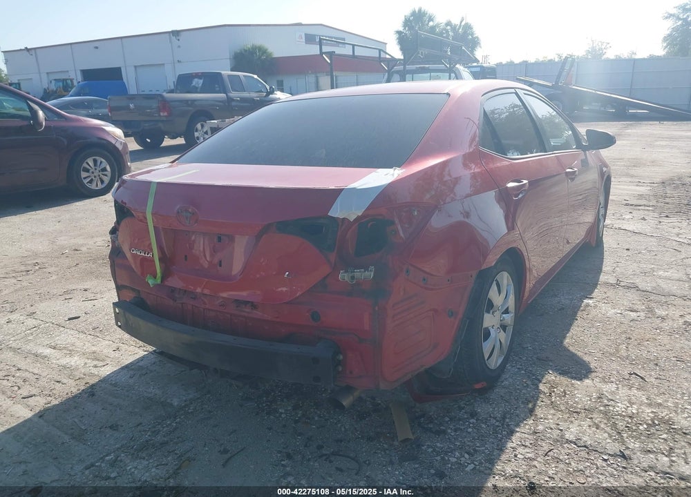 2017 TOYOTA COROLLA LE VIN: 2T1BURHEXHC846980