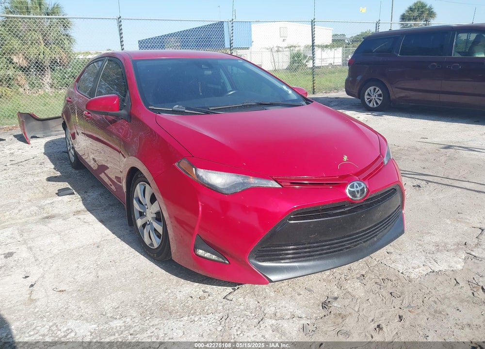 2017 TOYOTA COROLLA LE VIN: 2T1BURHEXHC846980