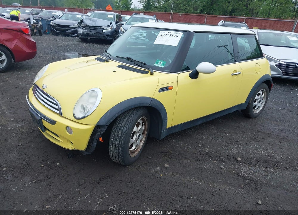 2005 MINI COOPER VIN: WMWRC33495TJ68723