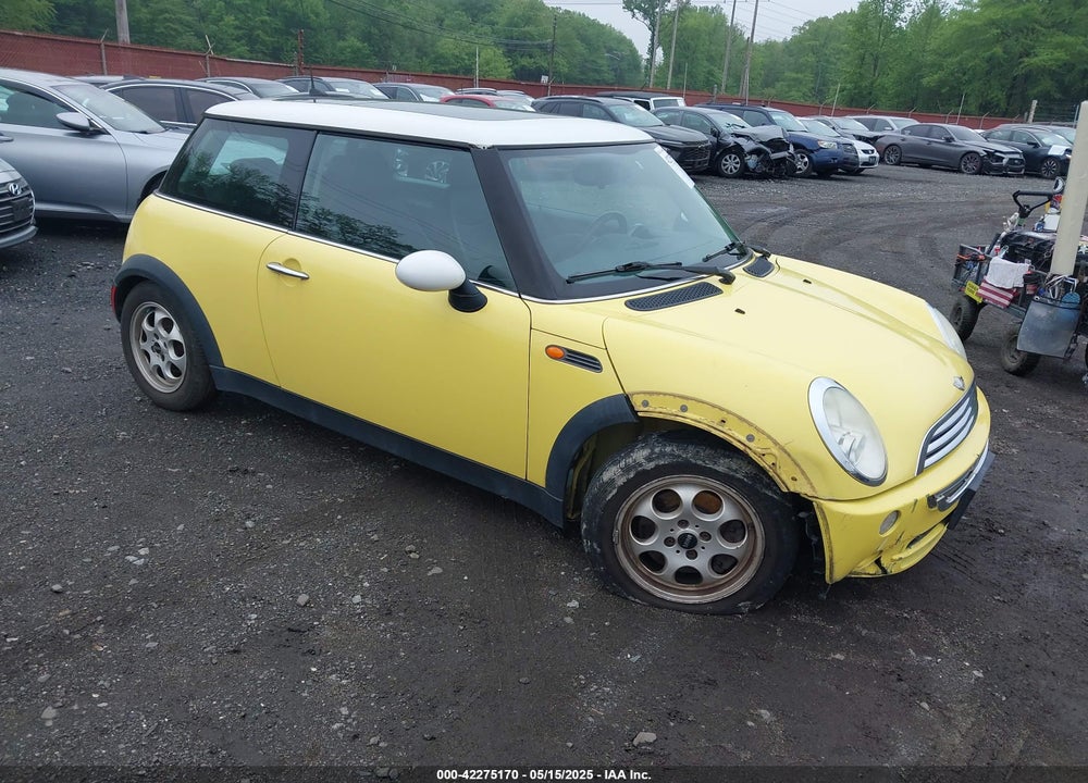 2005 MINI COOPER VIN: WMWRC33495TJ68723