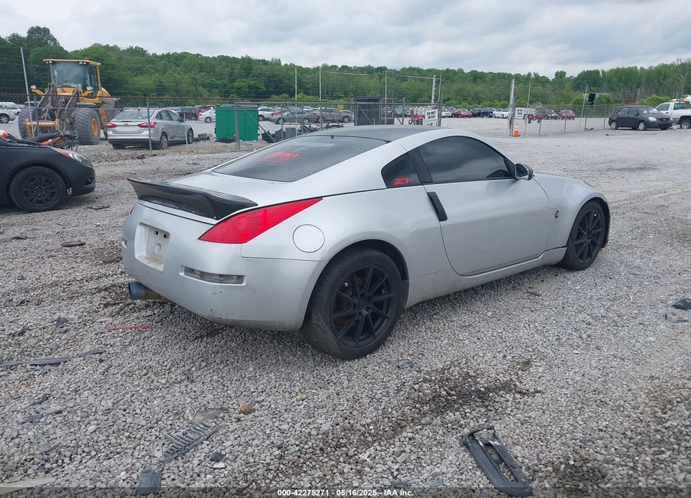 2008 NISSAN 350Z ENTHUSIAST VIN: JN1BZ34D78M701963
